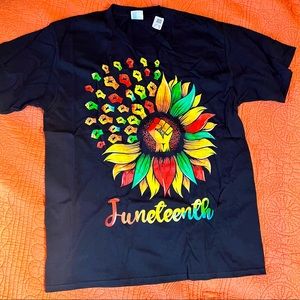 Juneteenth L Black T-shirt